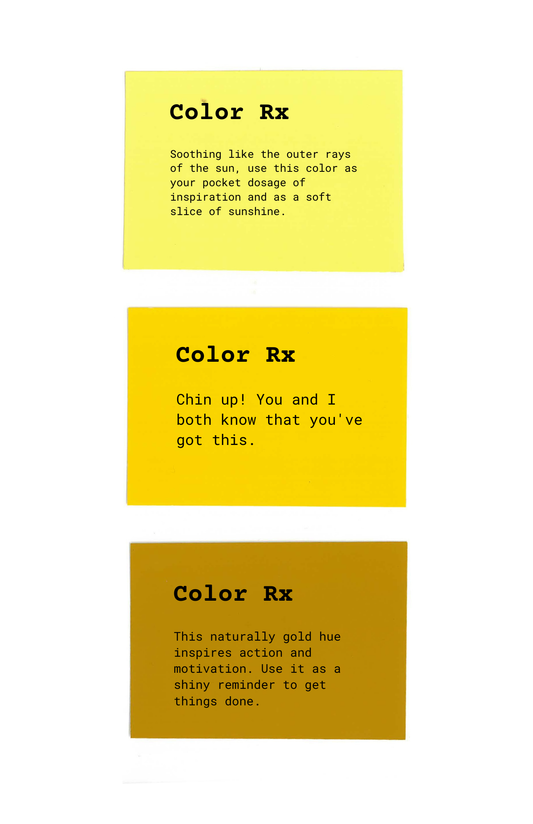 Triple Dose: The Yellows